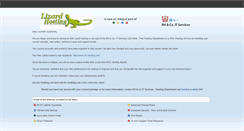 Desktop Screenshot of lizardhosting.com